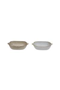 Coast To Coast: Lucca Stoneware Dish - Natural