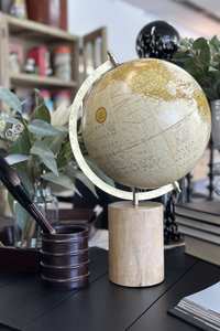 Coast To Coast: Columbus World Globe on Stand