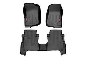 Floor Mats: Floor Mats Jeep Gladiator JT 4WD (2020-2025)