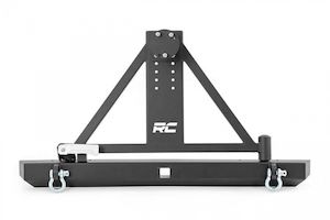Rear Bumpers: Rear Bumper Tire Carrier Jeep Wrangler TJ (97-06)/Wrangler Unlimited (04-06)