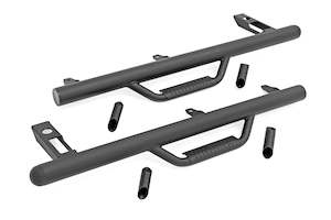 Steps: Nerf Steps Full Length Jeep Wrangler TJ 4WD (1997-2006)
