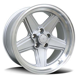 17 Wheels: Replica Mercedes Silver Milled