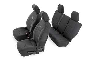 Seat Covers Front and Rear Jeep Wrangler Unlimited 2WD/4WD (2008-2010)