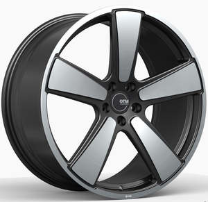 DTM Forged Series Gloss Black Machine Face