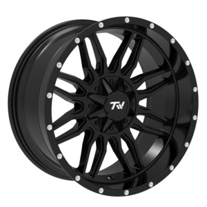 Tw Wheels: TW Sword Gloss Black X Radar Renegade R/T