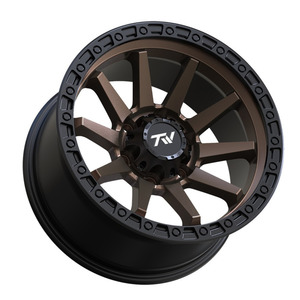 Tw Wheels: TW Straight Bronze Matte Black Lip