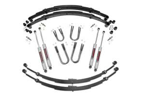 Suspension: 3 Inch Lift Kit Rear Springs Jeep Grand Wagoneer/J10 Truck/J20 Truck/Wagoneer 4WD