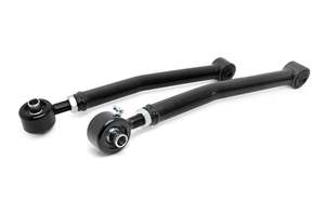 Suspension: Jeep Adjustable Control Arms Rear-Upper 07-18 Wrangler JK Rough Country