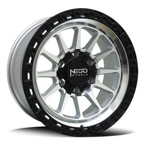 Negu N07 Silver Machined Black Lip