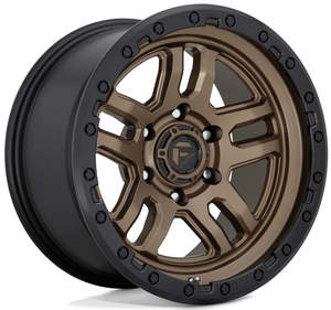20 Wheels: Fuel D702 Matte Bronze Black Lip