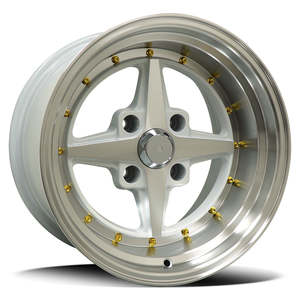 DTM Old-Skool Dtmos7wg White Machined Face Gold Rivets