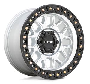 KMC XD Km549 Machined Satin Black Lip