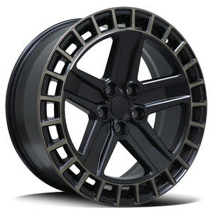 Wheels: Black Rhino Alston Satin Black Dark Tint Lip