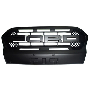 4wd Accessories: 2018-2021 Ford Ranger Raptor Style Front Grille – Matte Black