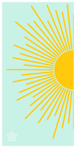 Recycled Beach Towels: Sunny Days