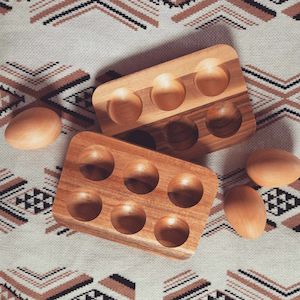 Wood Play Range: Wooden Egg Tray