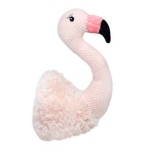 Soft Toys: Flossie Flamingo Mounted Head