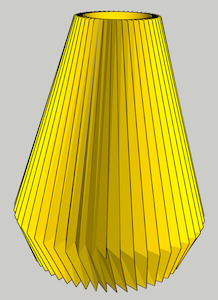Decor: Cannelée - Fluted Vase