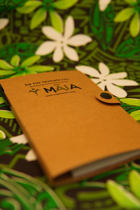 Products: Māia Notebook and Pen Māia Centre