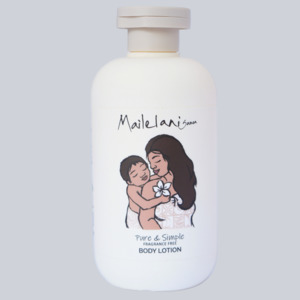 Coconut Oil Body Lotion For Sensitive Skin: Pure & Simple (Fragrance Free) Body Lotion