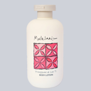 Coconut Oil Body Lotion For Sensitive Skin: Frangipani & Lau Ti Body Lotion