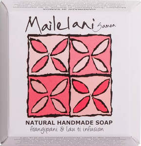 Frangipani & Lau Ti Natural Bar Soap