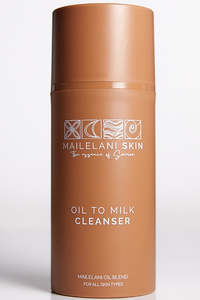 Mailelani Skin Premium Facial Care: Oil to Milk