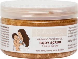 Sugar Body Scrub: Pure & Simple Sugar Scrub- Body exfoliator