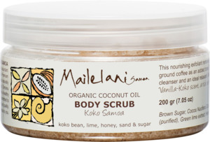 Sugar Body Scrub: Vanilla & Koko Samoa Sugar Scrub