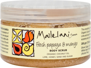 Sugar Body Scrub: Papaya & Mango Sugar Scrub