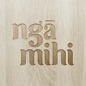 Gifts 50 Or Under: 'Ngā Mihi' Māori-Inspired Lowercase Font