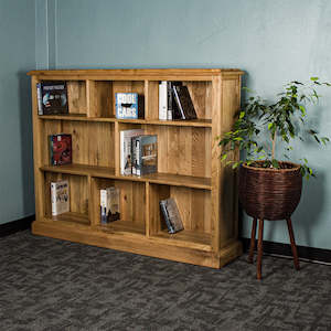 Versailles Outback Oak Three Level Bookcase