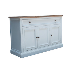 Versailles: Versailles Small White Oak Buffet