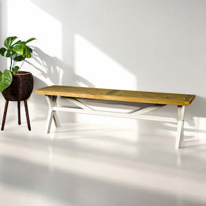 Bench Seats: Byron Recycled Pine Bench