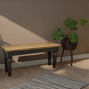 Boston Short Oak Bench