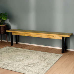 Golden Gate Long Oak Bench