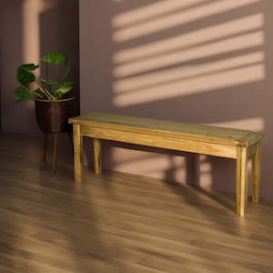 Bench Seats: Vienna 1.58 m Oak Bench Seat