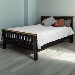 Cascais Oak Top Double Bed Frame