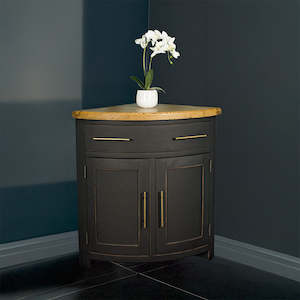 Cascais: Cascais Oak-Top Corner Cabinet