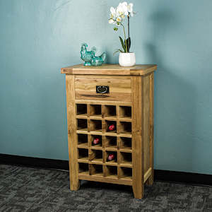 Yes: Yes Oak Wine Cabinet