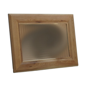 Yes: Yes Small Oak Mirror