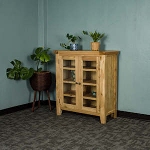 Yes: Yes Oak Display Cabinet