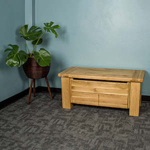 Camden Oak Blanket Box