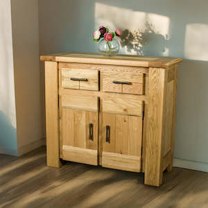 Camden 2 Door 2 Drawer White Oak Buffet