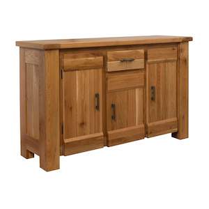 Camden: Camden 3 Door White Oak Buffet