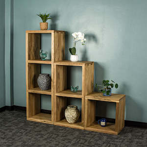 Vancouver Value 3 Piece Cube Storage Shelf Set