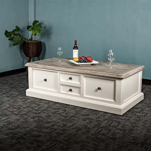 Biarritz Range: Biarritz 4 Drawer Extra-Large Coffee Table
