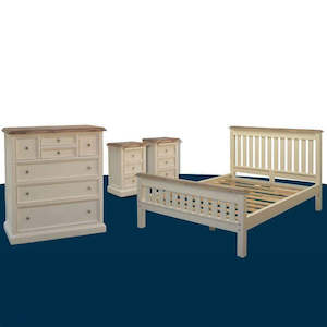 Biarritz Range: Biarritz 4 Piece King Bedroom Suite