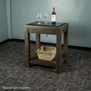 Kitchen Furniture: Stonemill Recycled Pine Granite Workbench