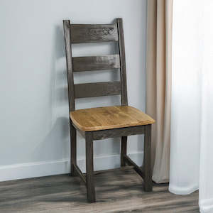 Vienna: Vienna Oak Dining Chair (Black)